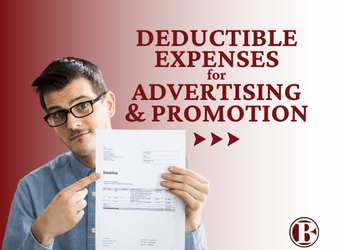 Deductible Expenses for Advertising and Promotion