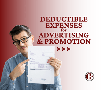 Deductible Expenses for Advertising and Promotion